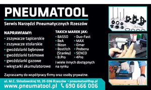 Rabat na części oraz darmowa wysyłka narzędzi.